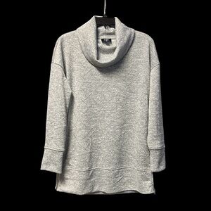 Jones New York Women’s Gray Cowl Neck Long Sleeve Textured Sweater Size S NWOT